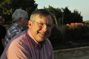 Frank Johnson, MC for the evening