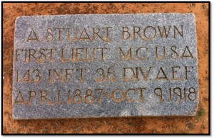 Stuart Brown headstone