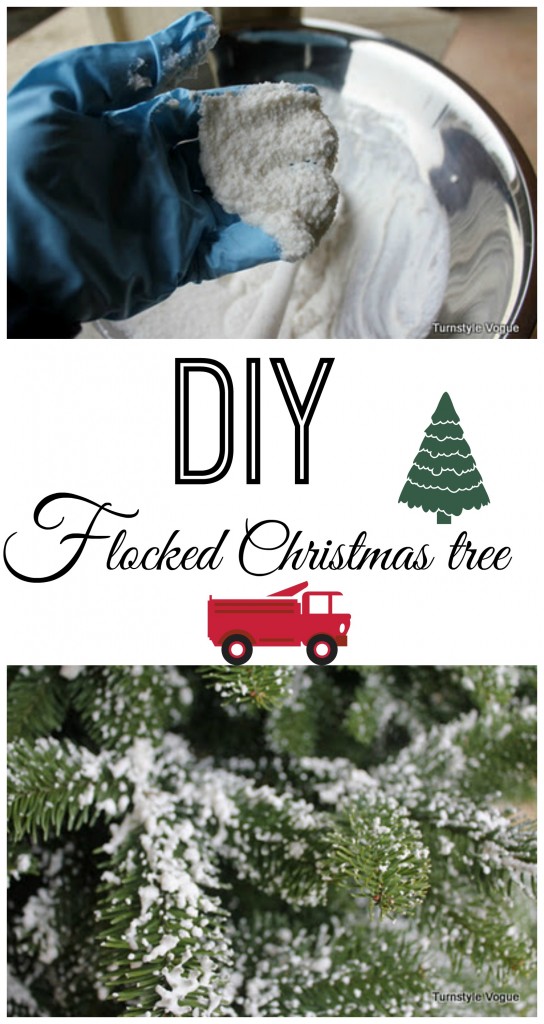 diy-flocked-Christmas-tree