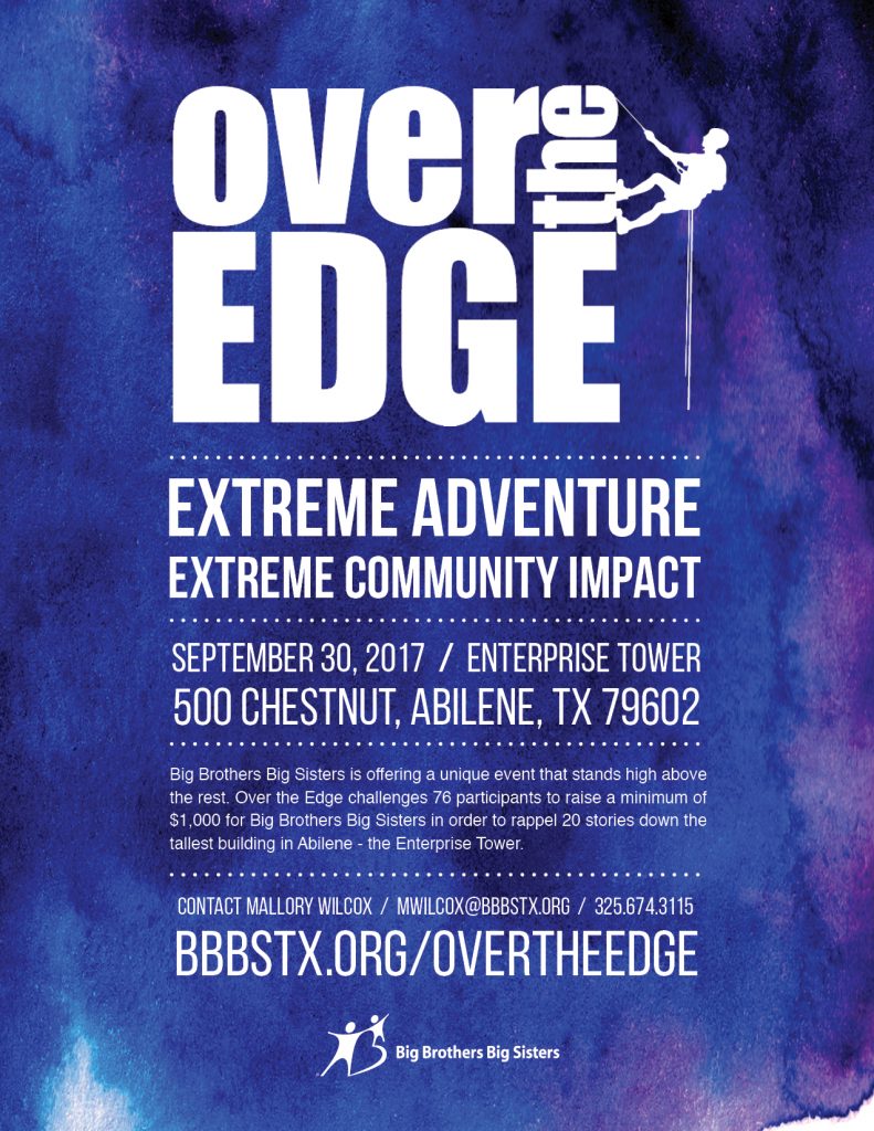Over the Edge Flyer