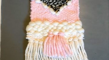 Modern Weaving DIY at The Grace