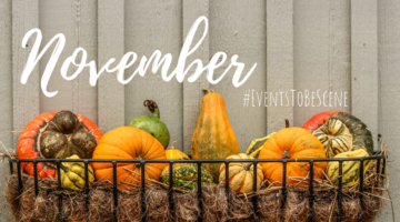 On my #EventsToBeScene November Calendar
