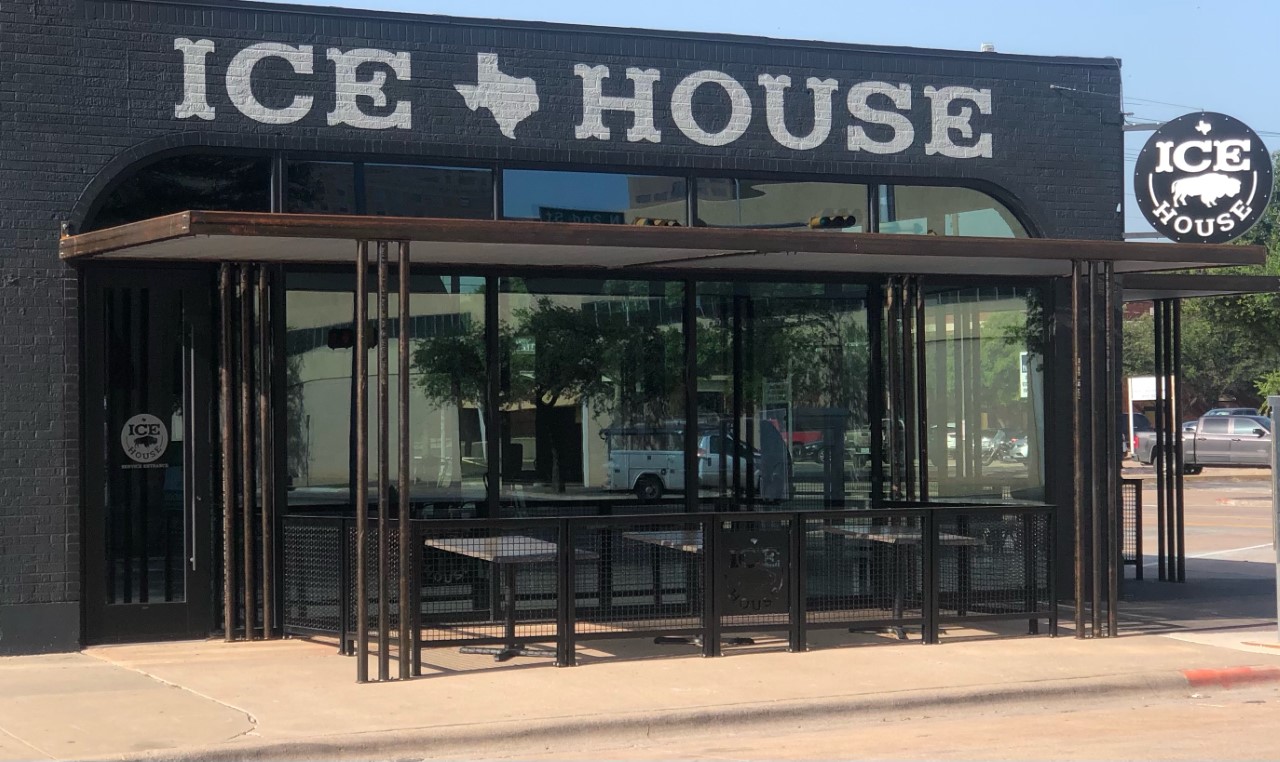 The Ice House at Lone Star Dry Goods Abilene Scene