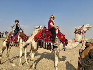 9-Egypt-Sandy-and-Ellie-on-Camels