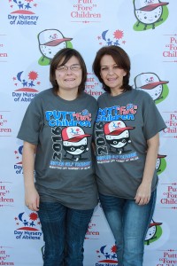 Ginger and Mallory Perdue volunteering at event (PHOTO BY STAN WEST) (1)