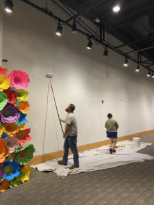 NCCIL gallery repainting
